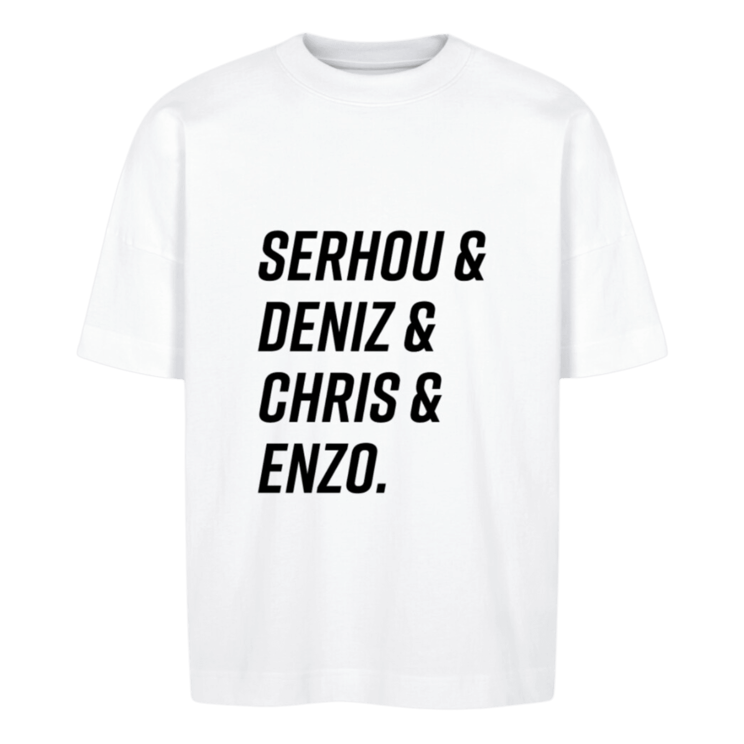 Serhou & Deniz & Chris & Enzo - T-Shirt - FUMS Shop