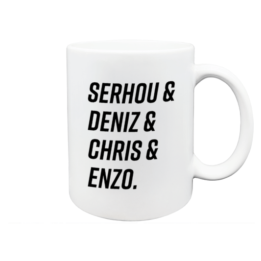 Serhou & Deniz & Chris & Enzo - Tasse - FUMS Shop