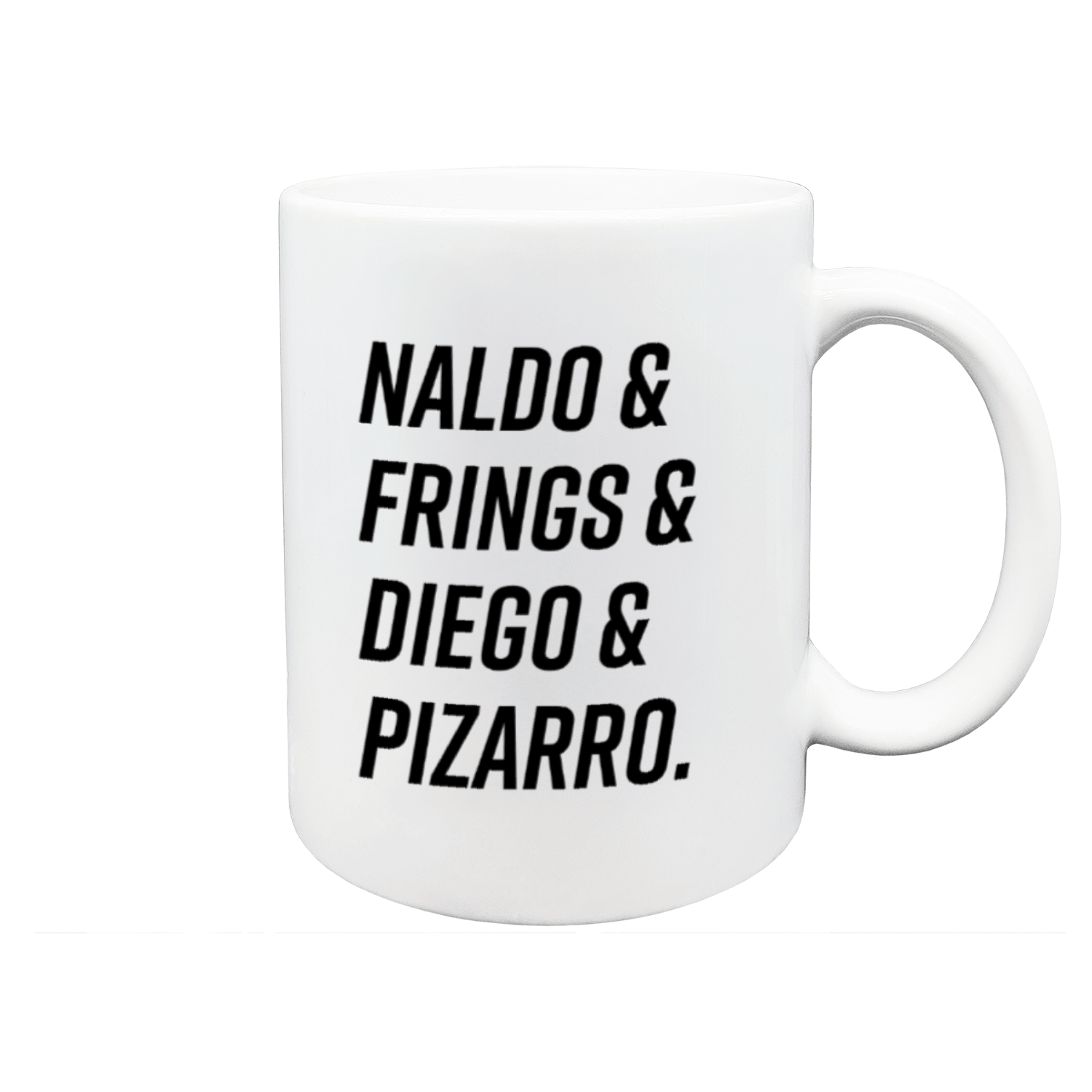 Naldo & Frings & Diego & Pizarro - Tasse - FUMS Shop