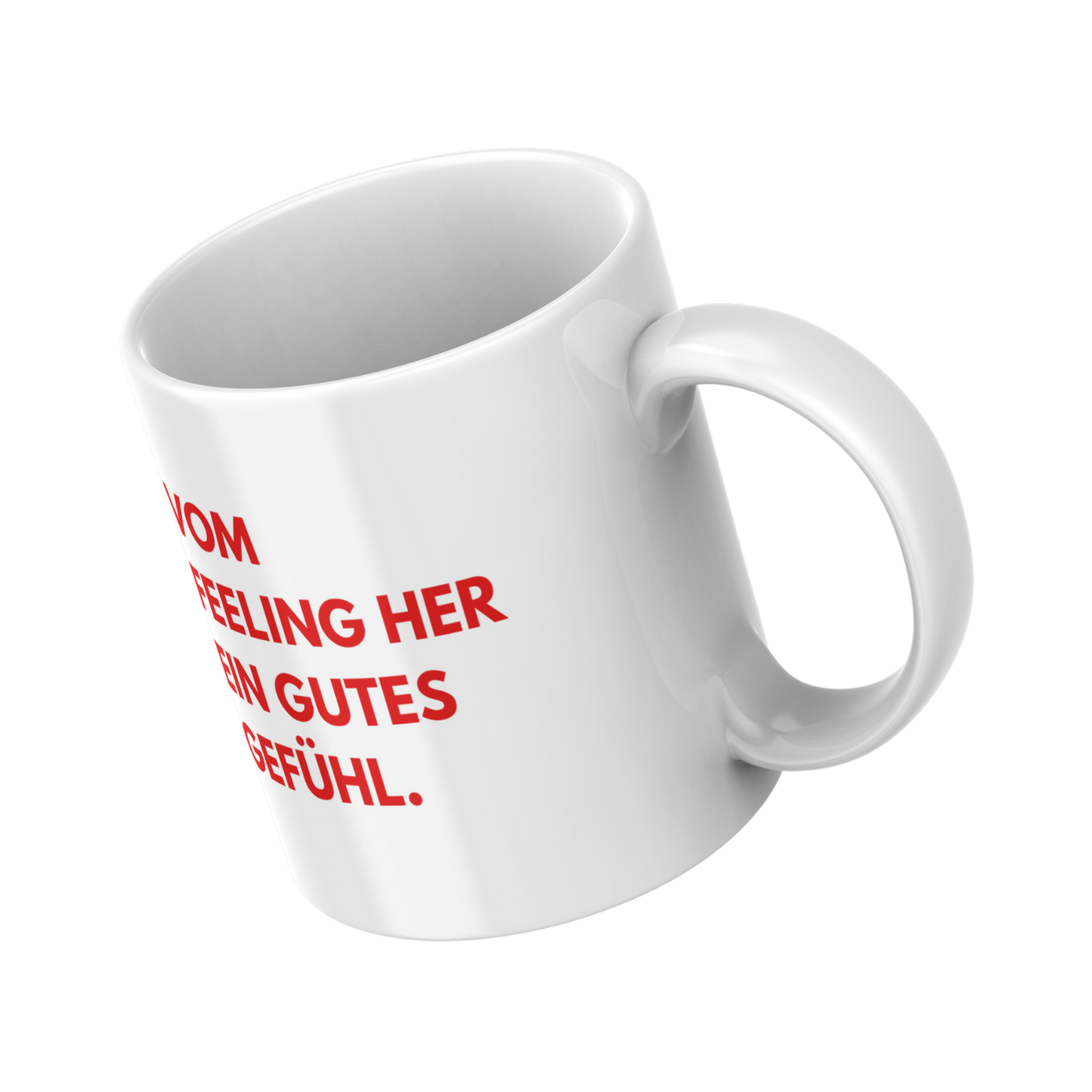 Feelings - Weisse Tasse