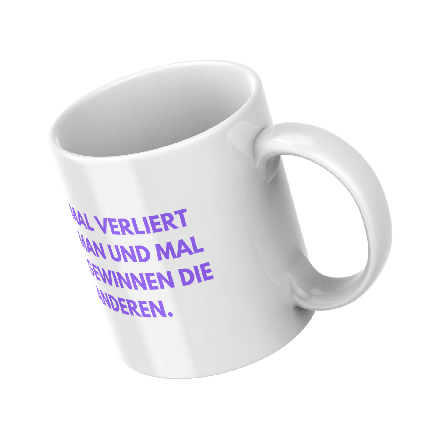 MAL SO MAL SO - Weisse Tasse