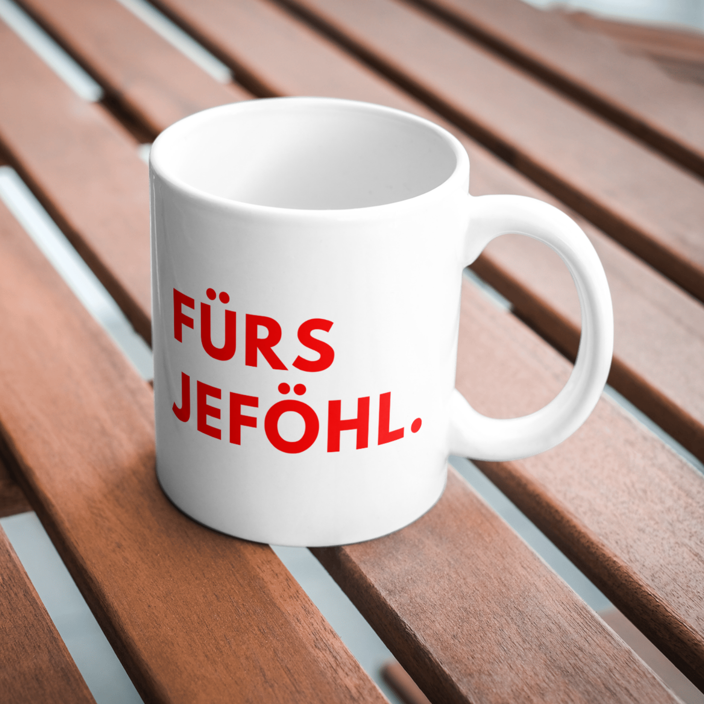 Jeföhl - Weisse Tasse