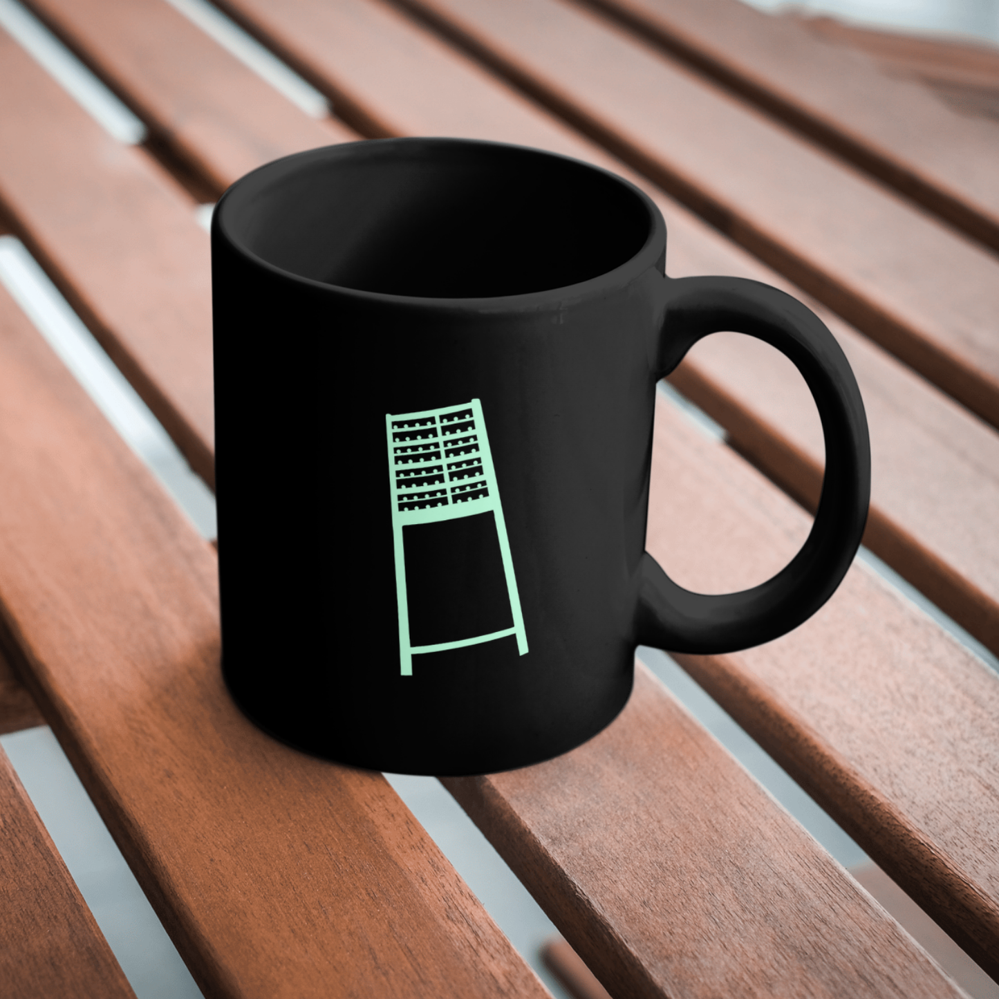 FLUTLICHT - Schwarze Tasse