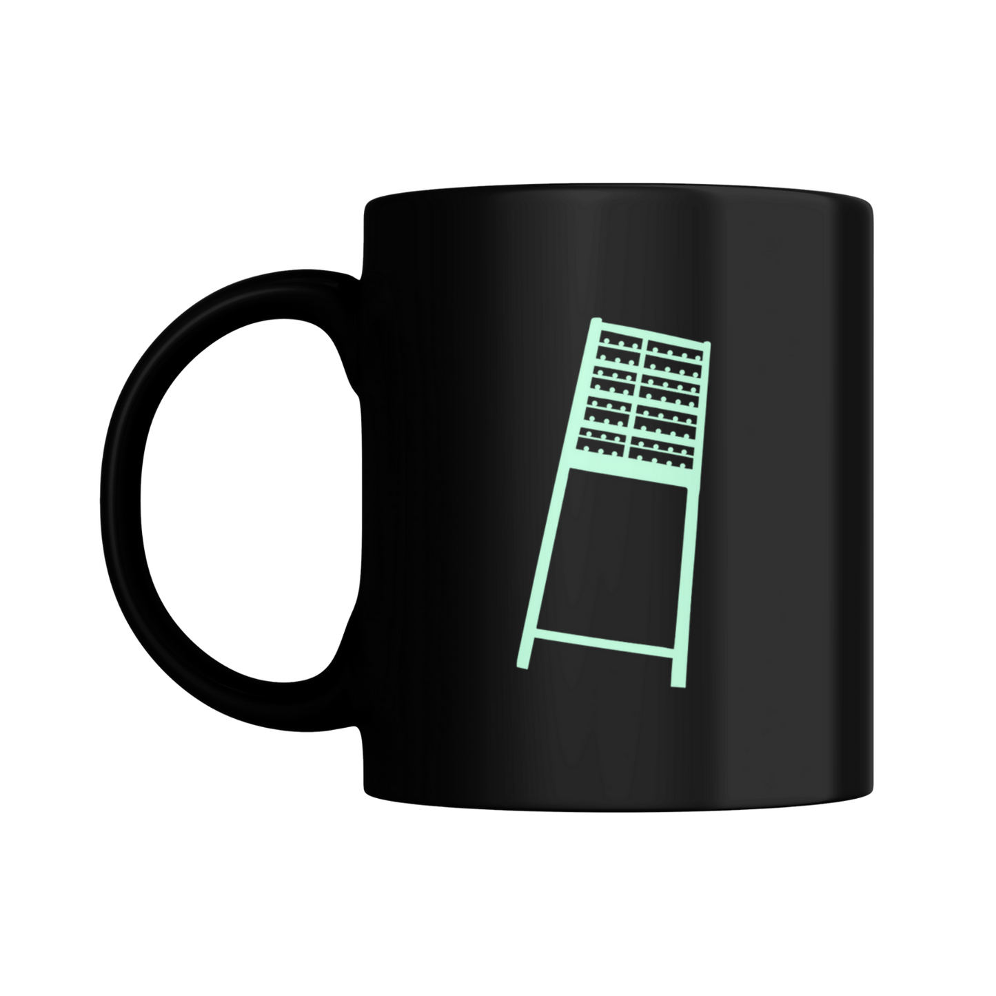 FLUTLICHT - Schwarze Tasse