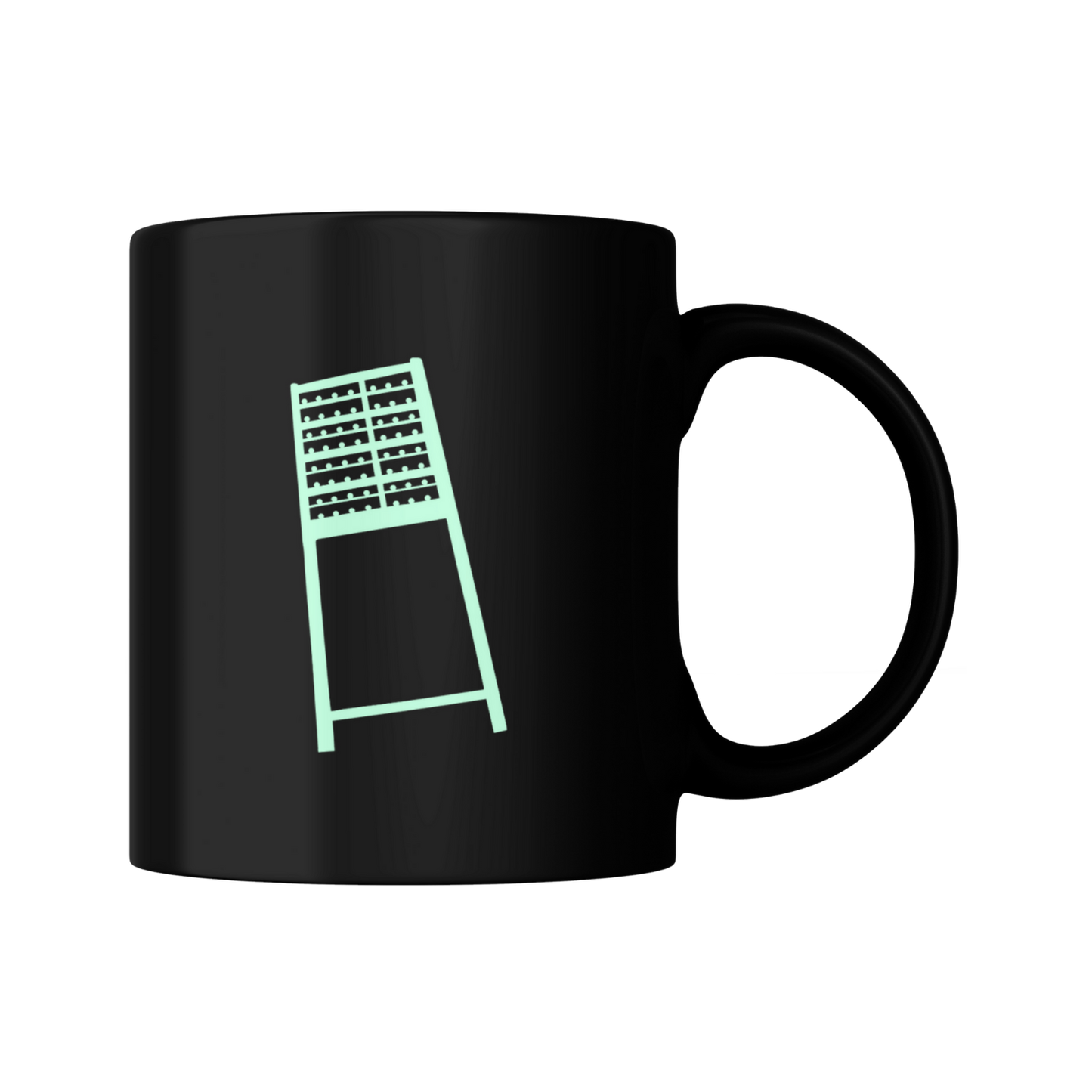 FLUTLICHT - Schwarze Tasse