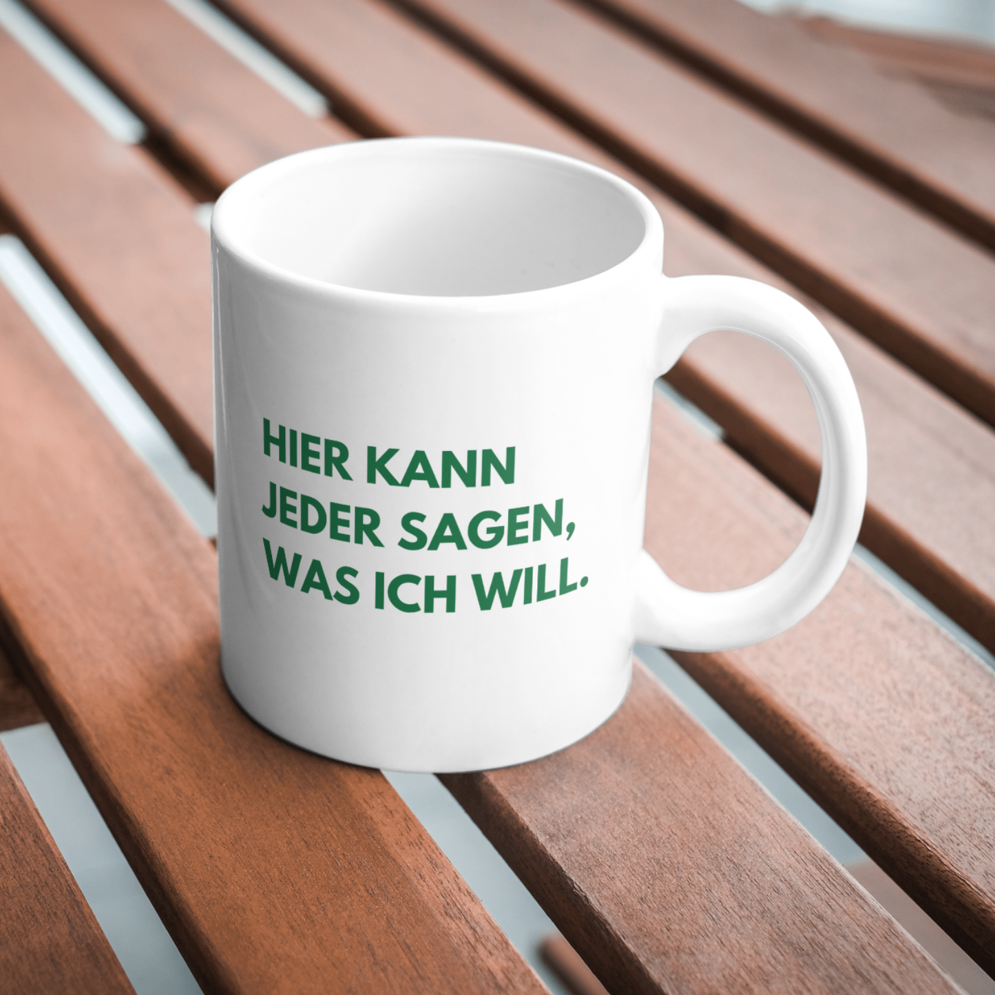 KÖNIG OTTO - Weisse Tasse
