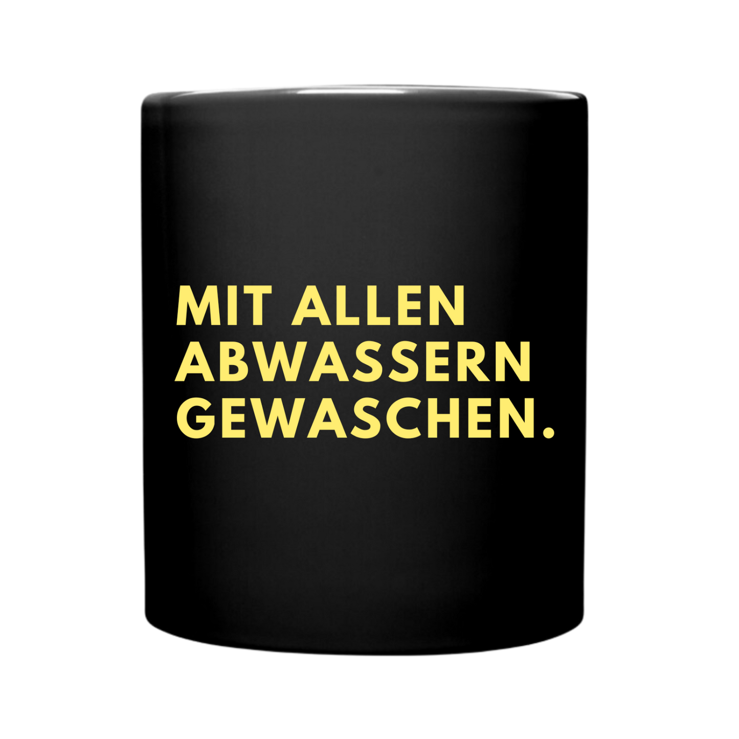 Schlitzohr - Schwarze Tasse