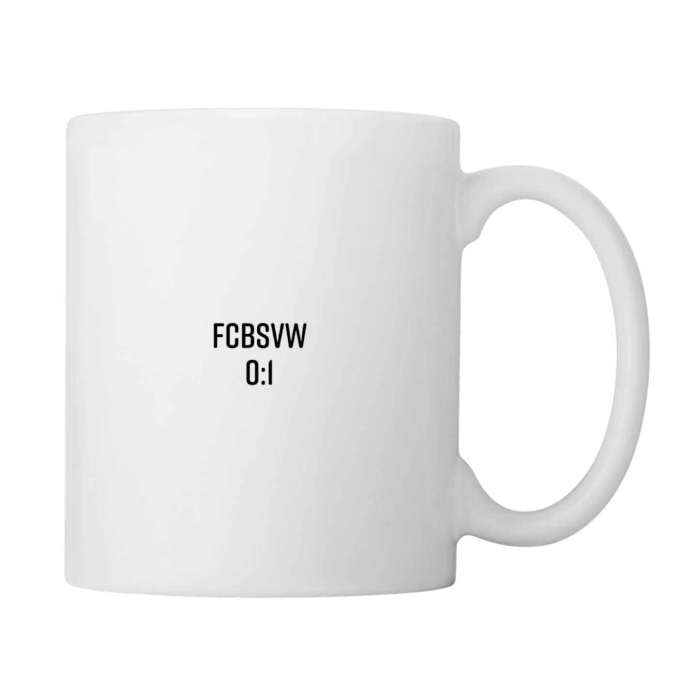 Geschwindigkeitsvorteil - Weiße Tasse - FUMS Shop